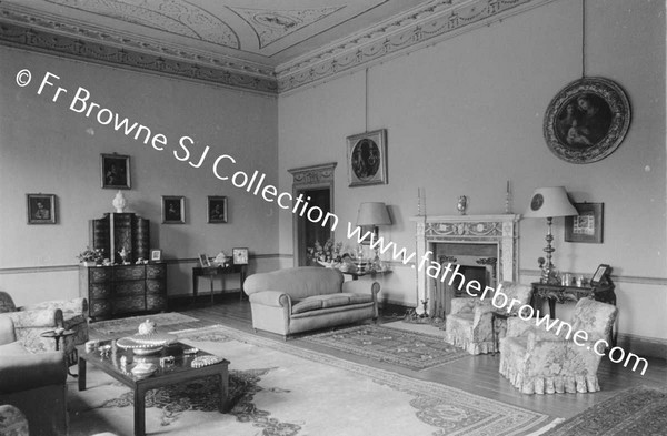 ITALIAN LEGATION  LUCAN HOUSE  DRAWING ROOM FROM SOUTH EAST